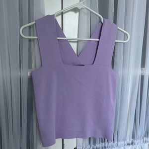 House of Harlow Lavender Knit Top